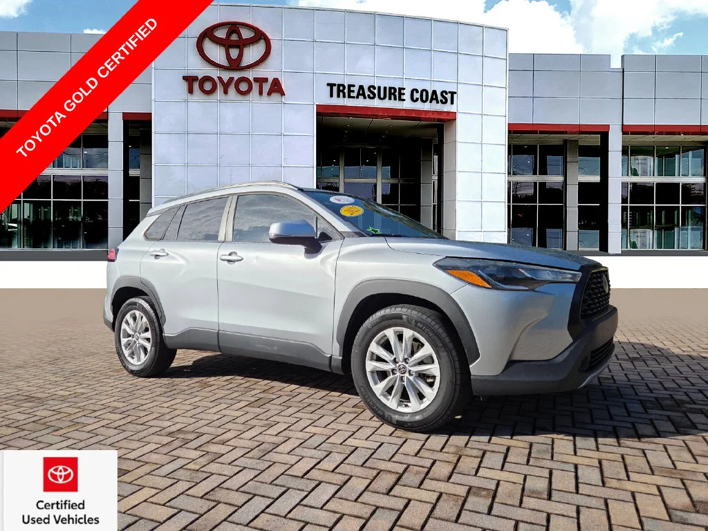 Certified Used 2022 Silver Toyota LE image 1