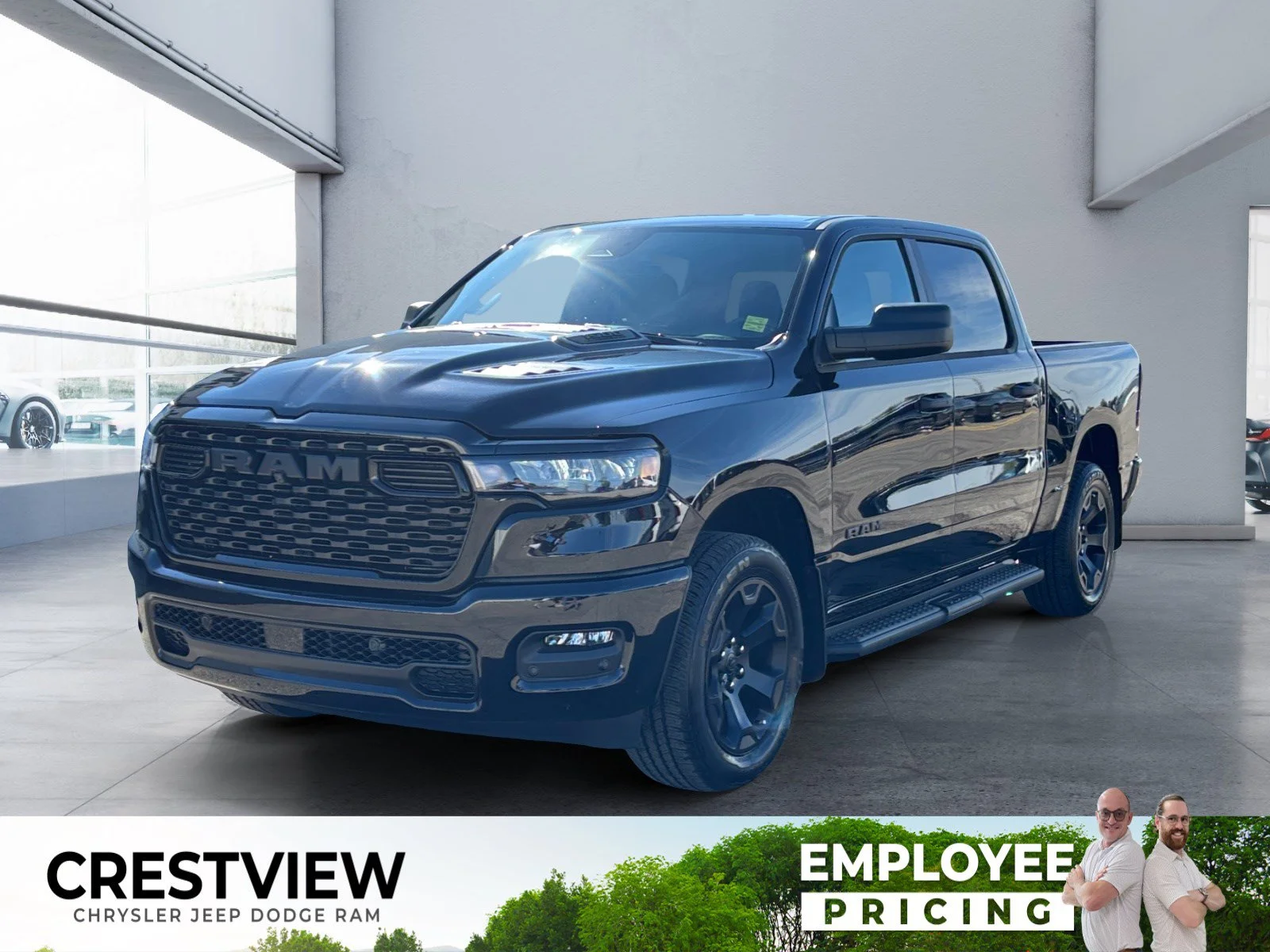 New 2027 Diamond Black Crystal Pearl Ram Express image 1