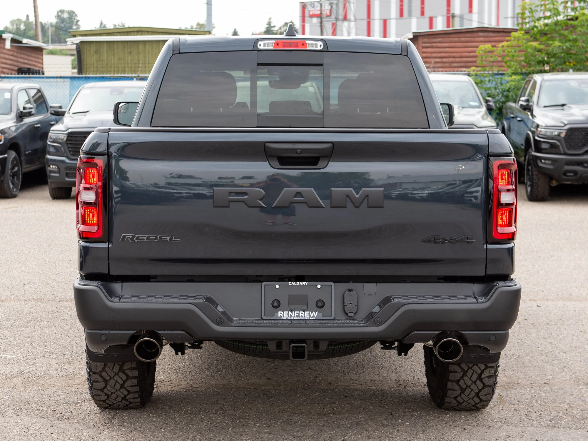 New 2026 Blue RAM Rebel* Crew Cab 4x4, Heated Seats/Wheel, 33 Inch A/T Tires, 1 Inch Factory Suspension Lift image 7