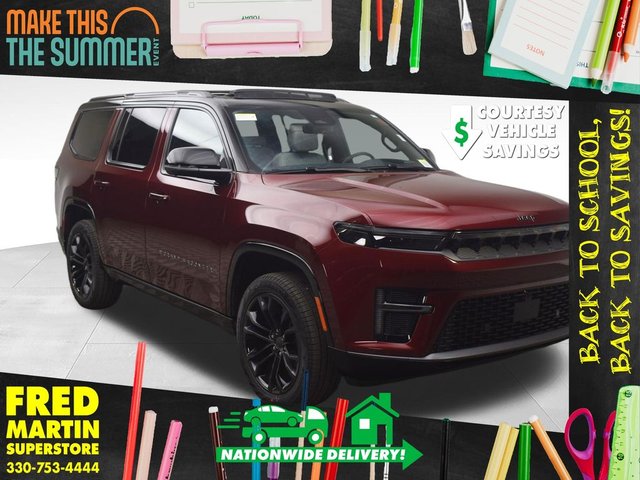 2026 Jeep Grand Wagoneer Summit Obsidian
