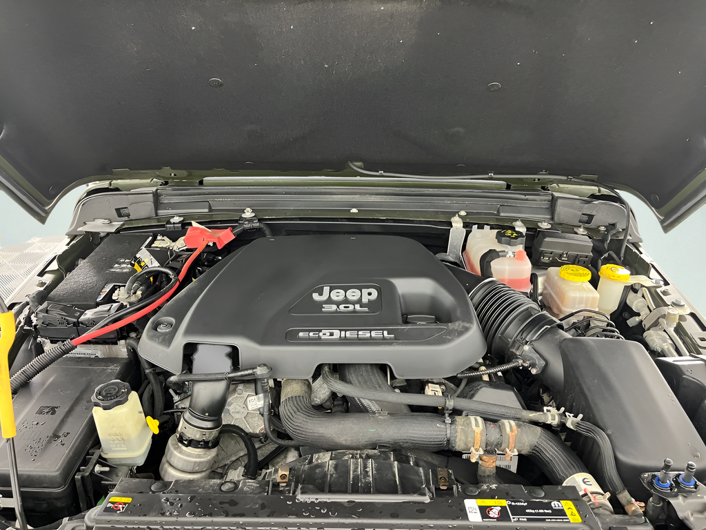 Used 2021 Green Clearcoat Jeep Unlimited Sahara image 20