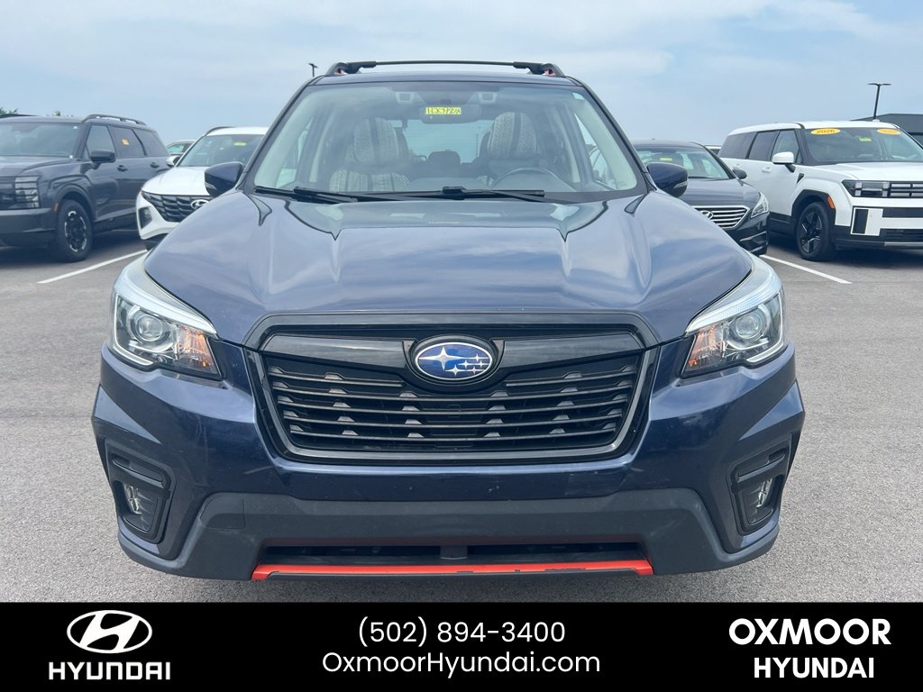 Used 2019 Dark Blue Pearl Subaru Sport image 2