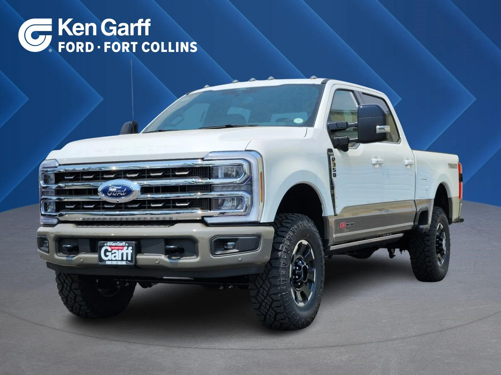 New 2026 Star White Metallic Tri-Coat Ford King Ranch image 1