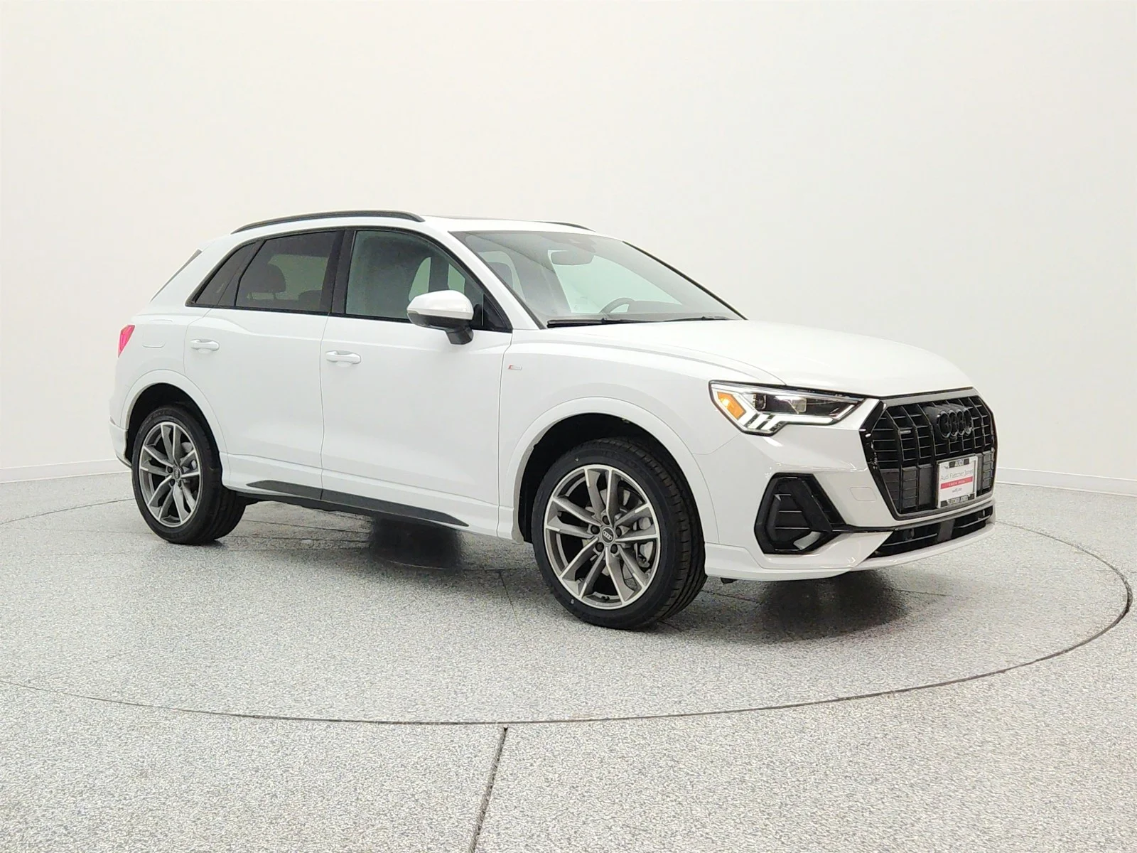 Used 2023 Glacier White Metallic Audi S line Premium Plus image 3