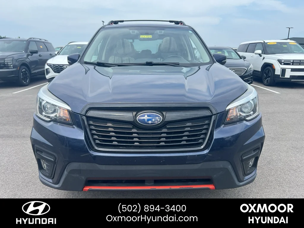 Used 2019 Dark Blue Pearl Subaru Sport image 2