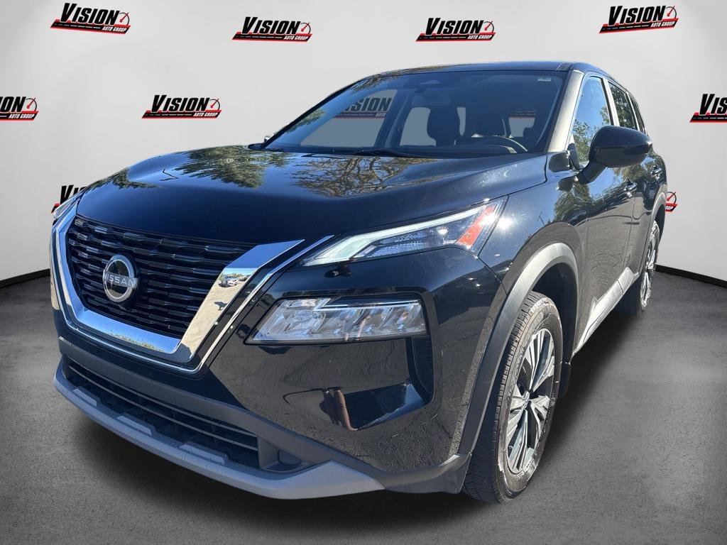 Certified Used 2023 Black Nissan SV image 1
