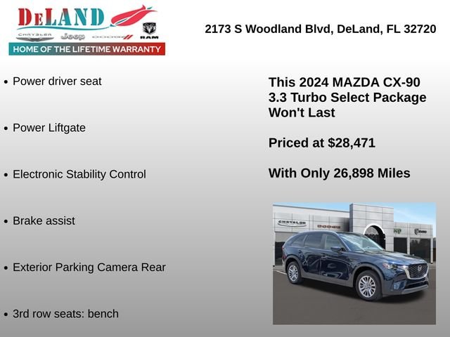 Used 2024 Blue Mazda 3.3 Turbo Select image 6