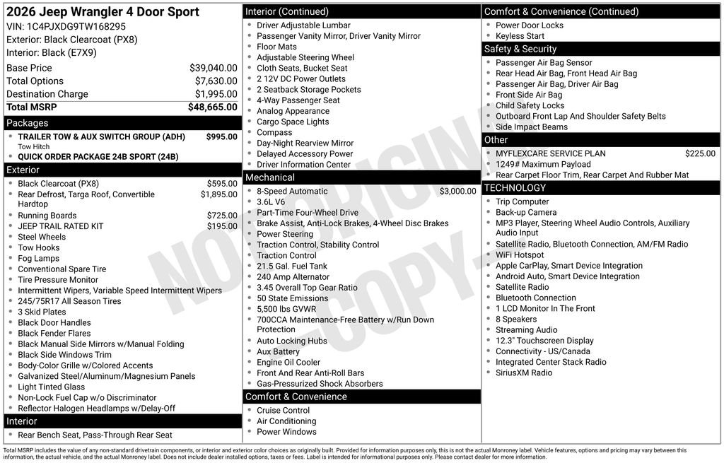 2026 Jeep Wrangler 4-Door Sport - Photo 23