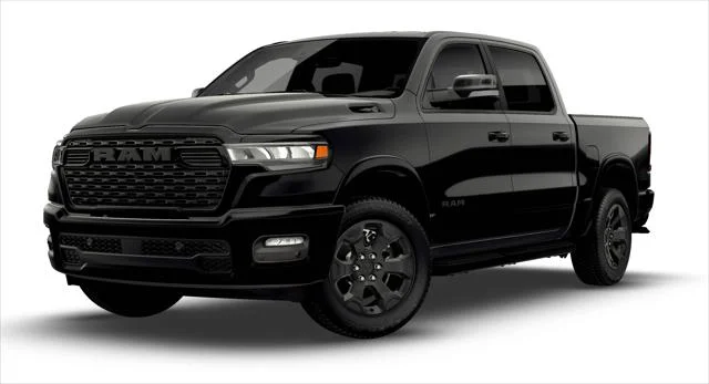 New 2026 Diamond Black Crystal Pearl-Coat Exterior Paint RAM Big Horn image 25