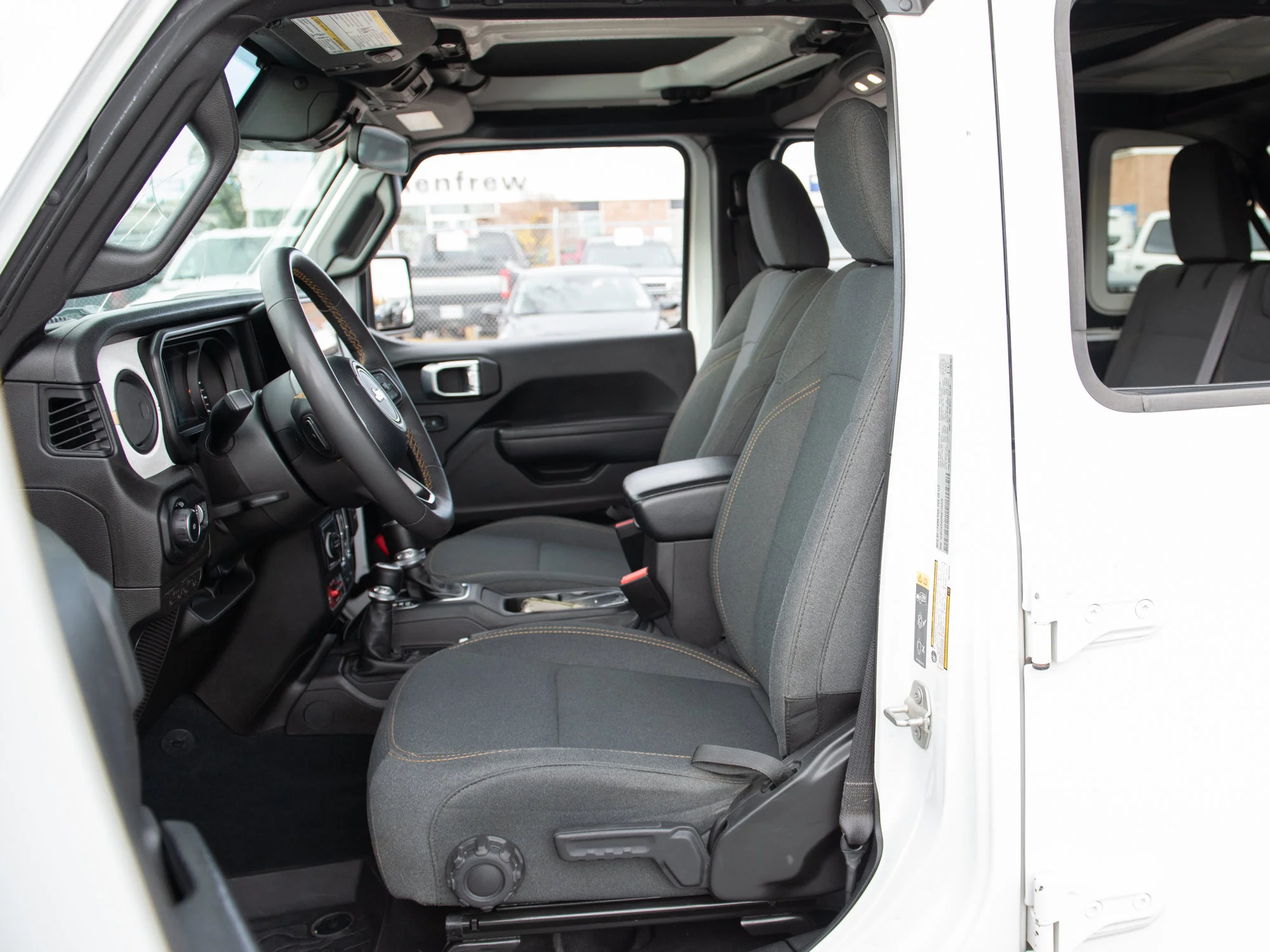Used 2024 White Jeep Willys* 4 Door 4x4, Safety Group, Rear Locker, Heated Seats/Wheel image 2