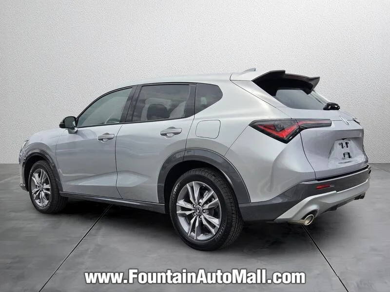 Used 2025 Solar Silver Metallic Acura FWD image 3