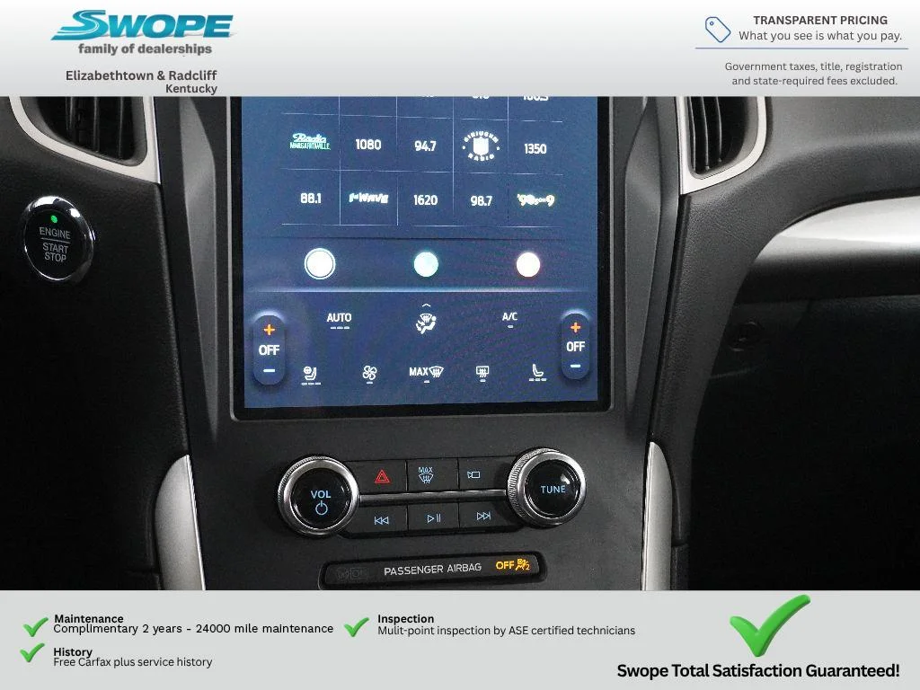 Certified Used 2023 OXFORD WHITE Ford SEL image 21