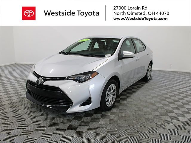 Used 2017 Classic Silver Metallic Toyota LE image 1