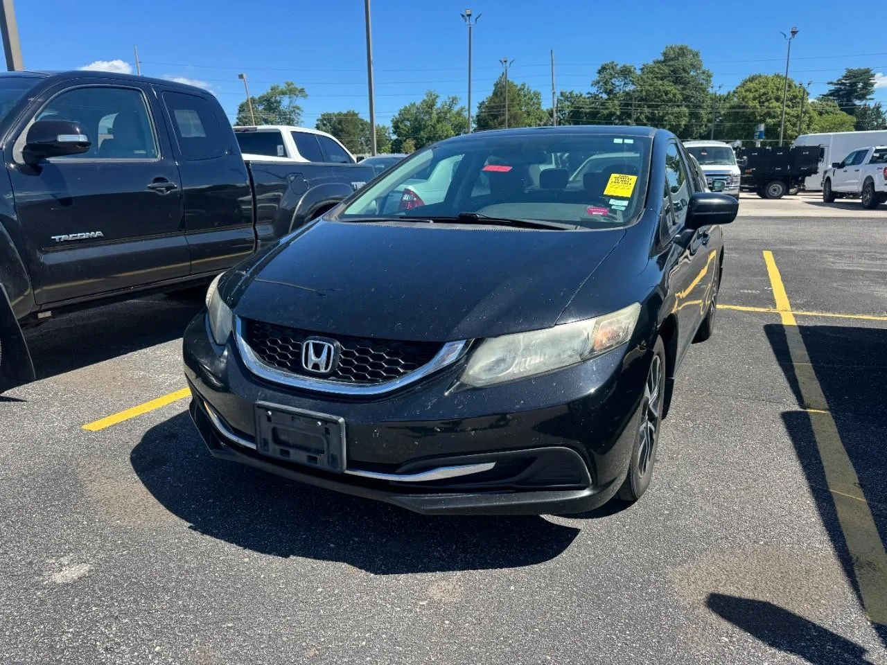 Used 2015 Crystal Black Pearl Honda 4dr CVT EX image 5