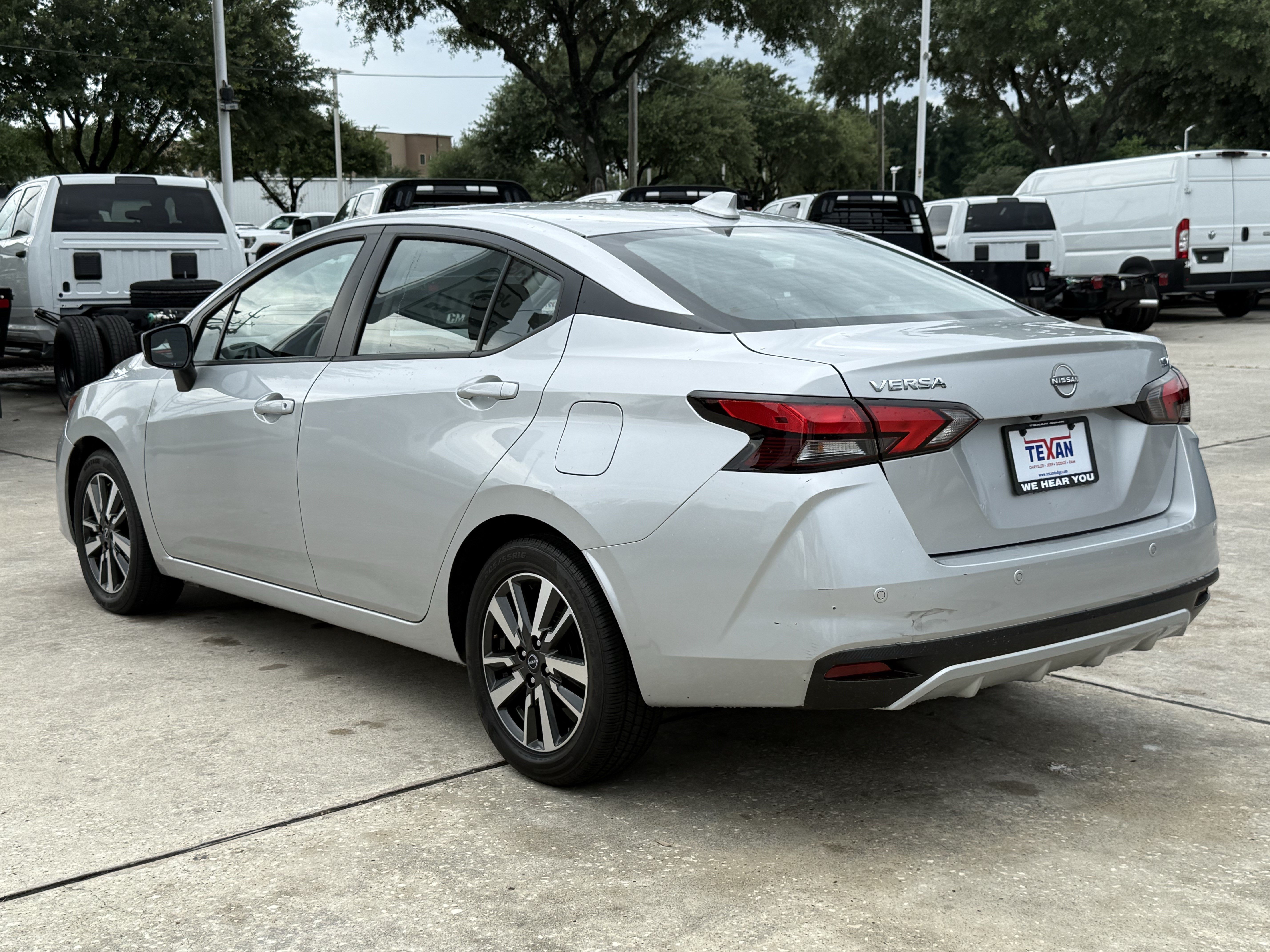 Used 2024 Brilliant Silver Metallic Nissan SV image 6