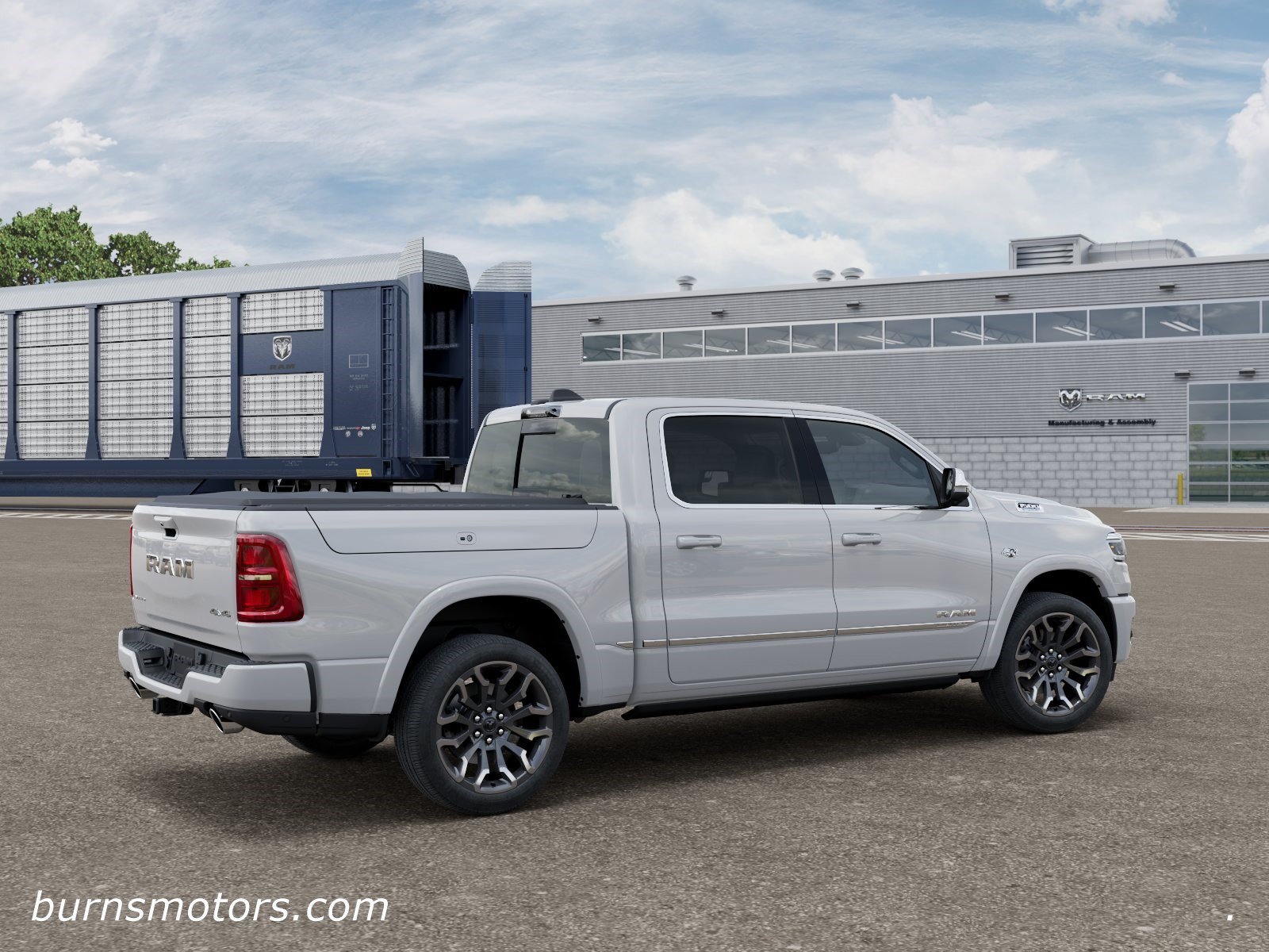 New 2026 Bright White Clear-Coat Exterior Paint RAM Limited image 4