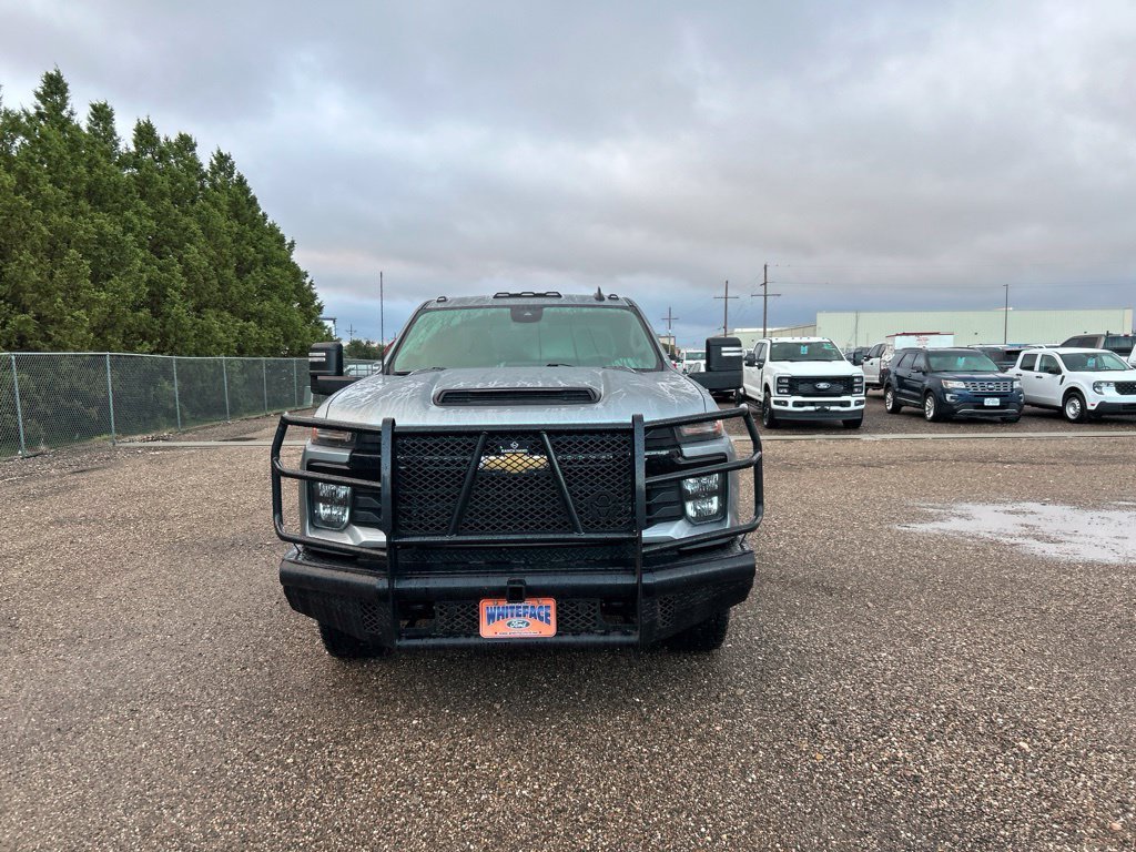 Used 2024 Sterling Gray Metallic Chevrolet Work Truck image 10