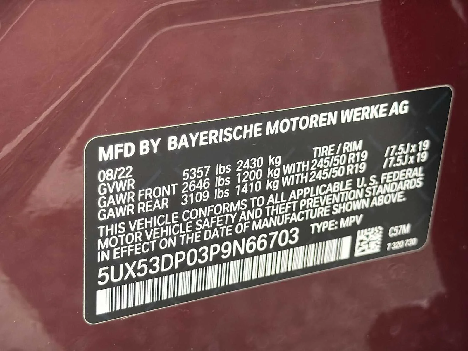 Certified Used 2023 Aventurin Red Metallic BMW xDrive30i image 29