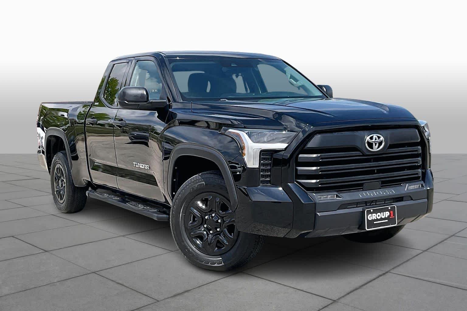 Used 2023 Midnight Black Metallic Toyota SR5 image 4