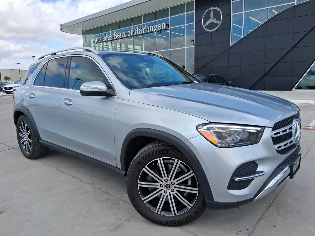 Certified Used 2025 Silver Mercedes-Benz GLE 350 image 1