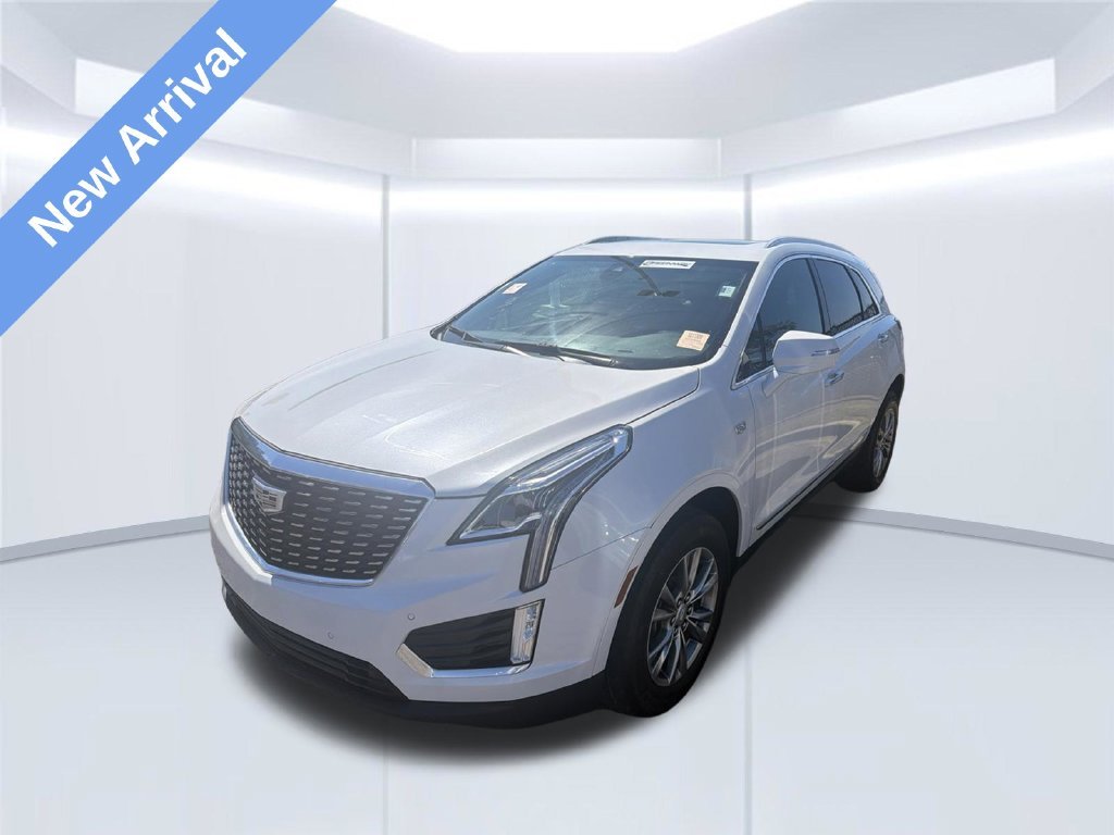 Used 2022 White Cadillac Premium Luxury image 1