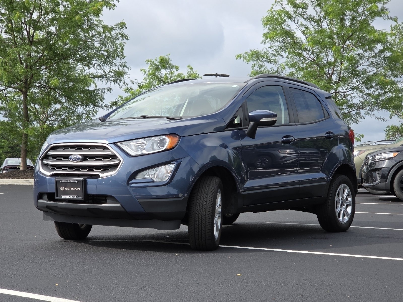 Used 2022 Blue Metallic Ford SE image 15