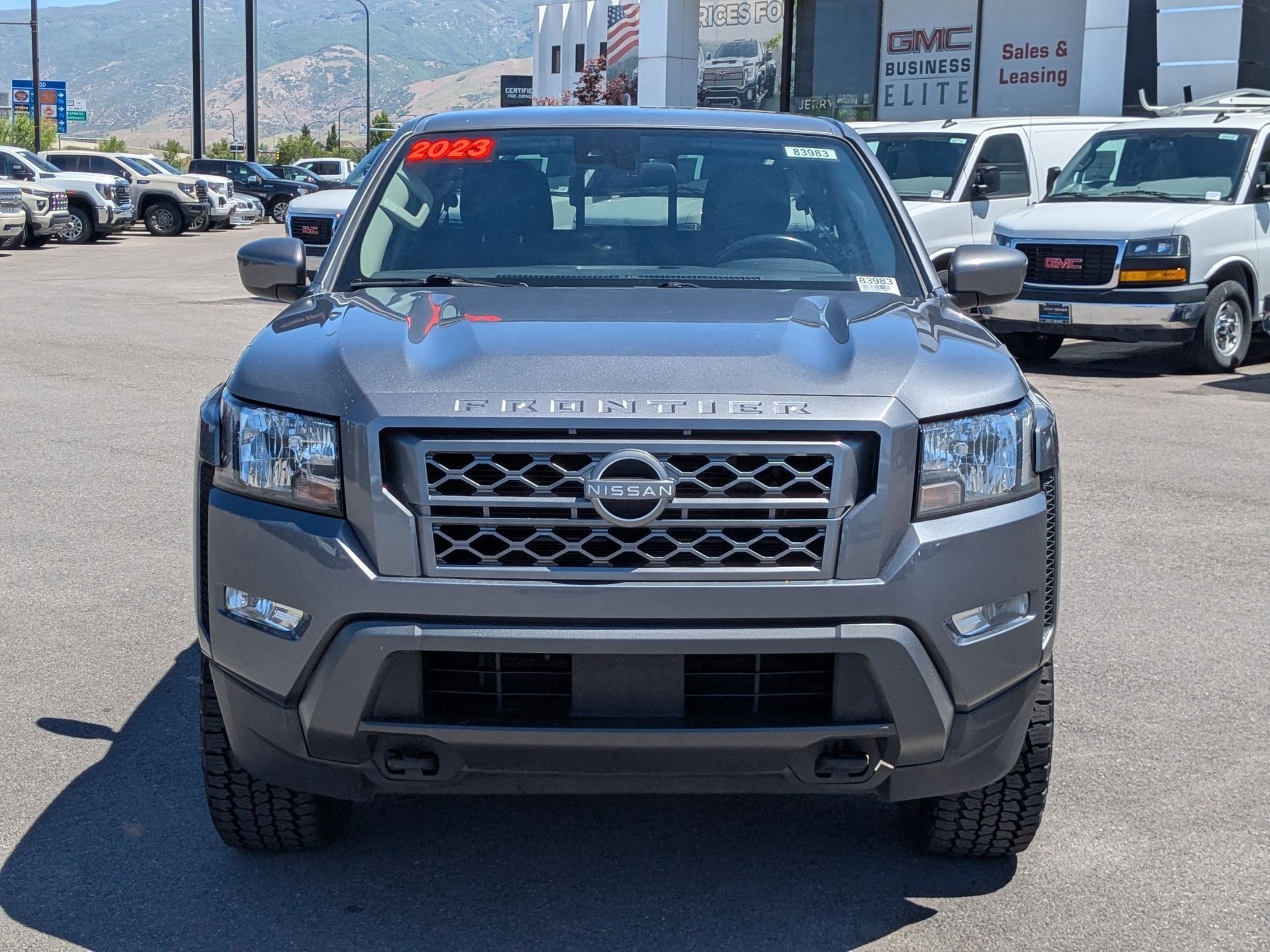 Used 2023 Gray Nissan Crew Cab SV 4x4 image 8