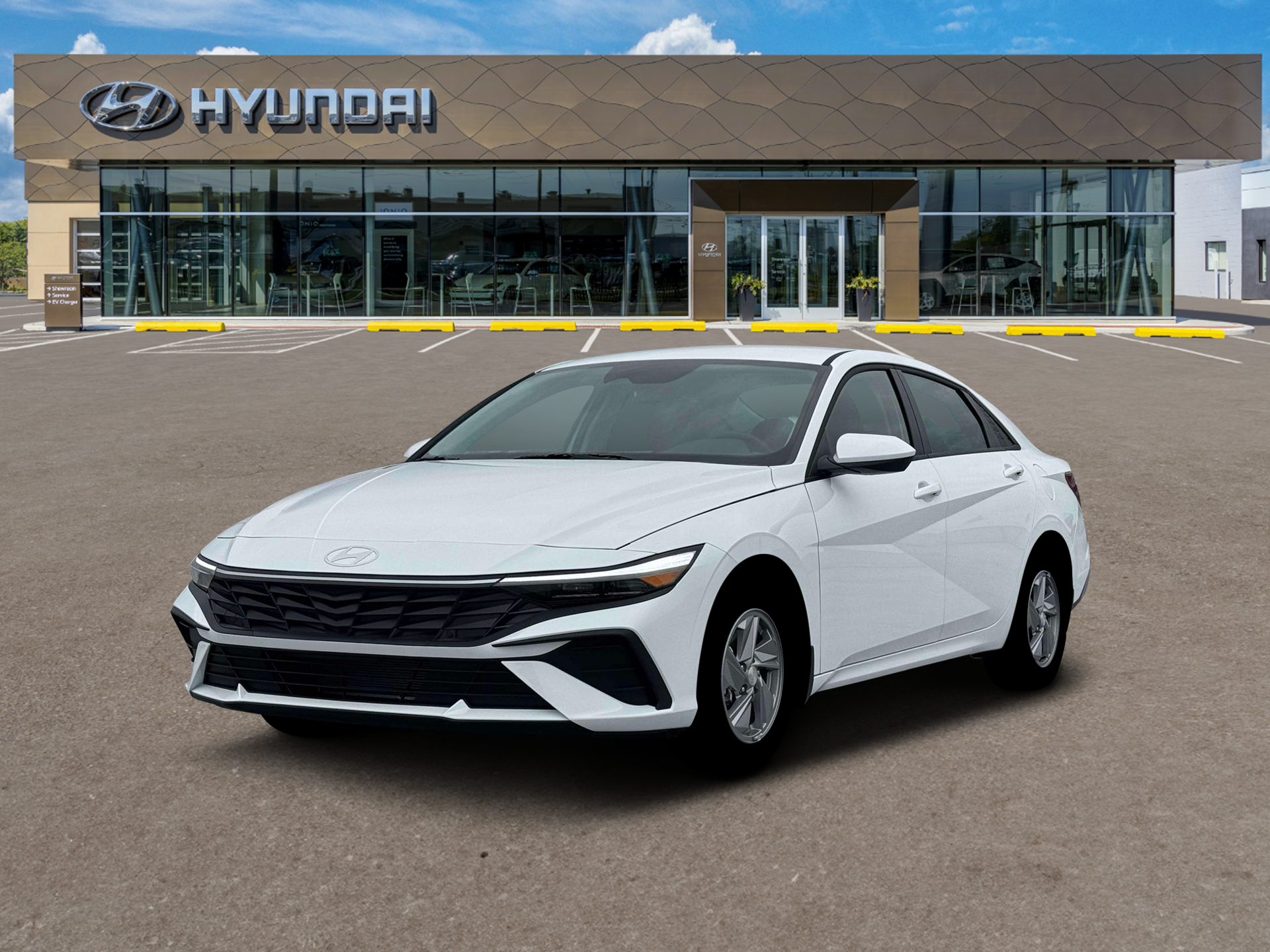 New 2026 Serenity White Hyundai SE image 1