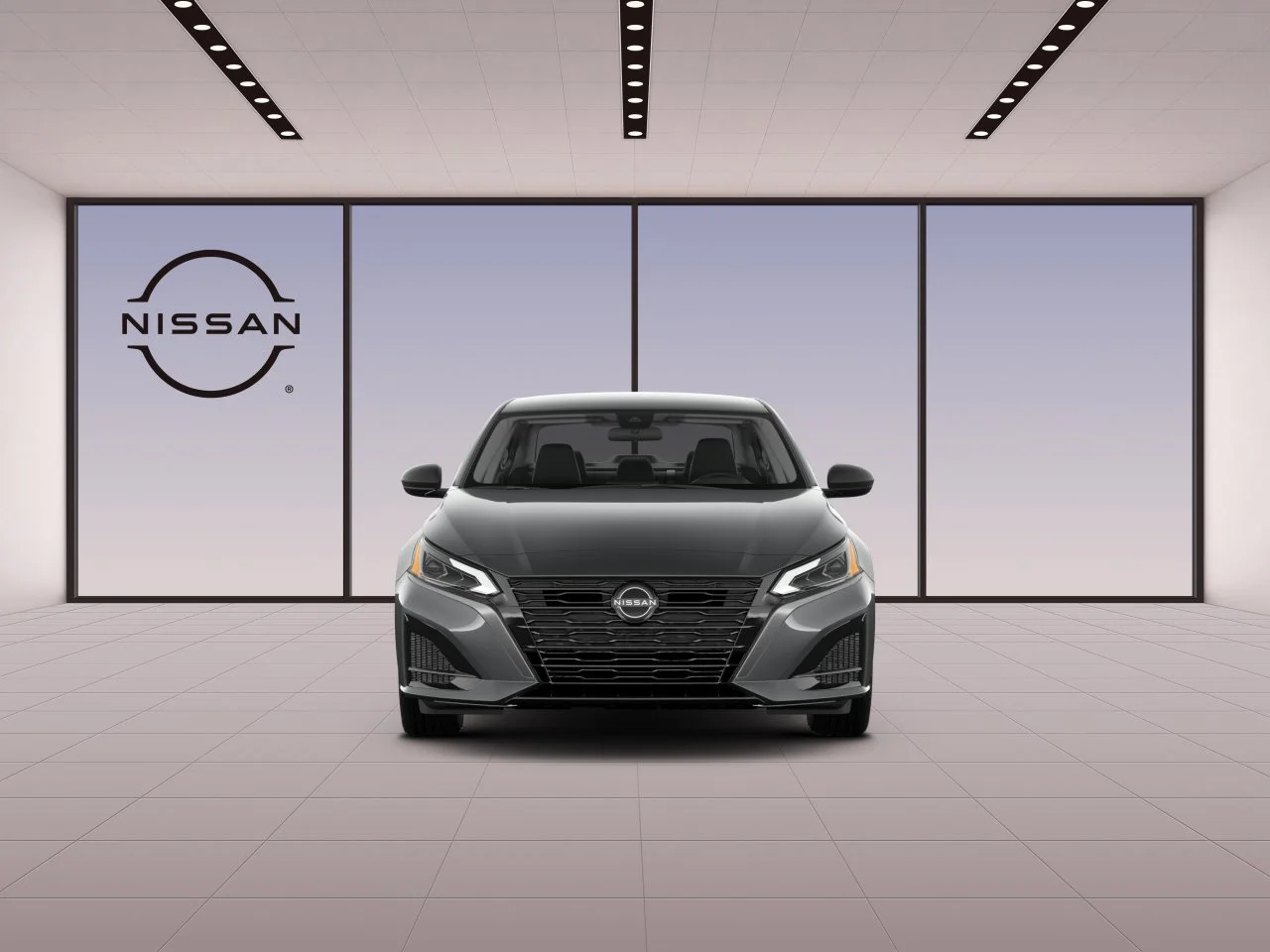 New 2026 Gun Metallic Nissan SV image 2