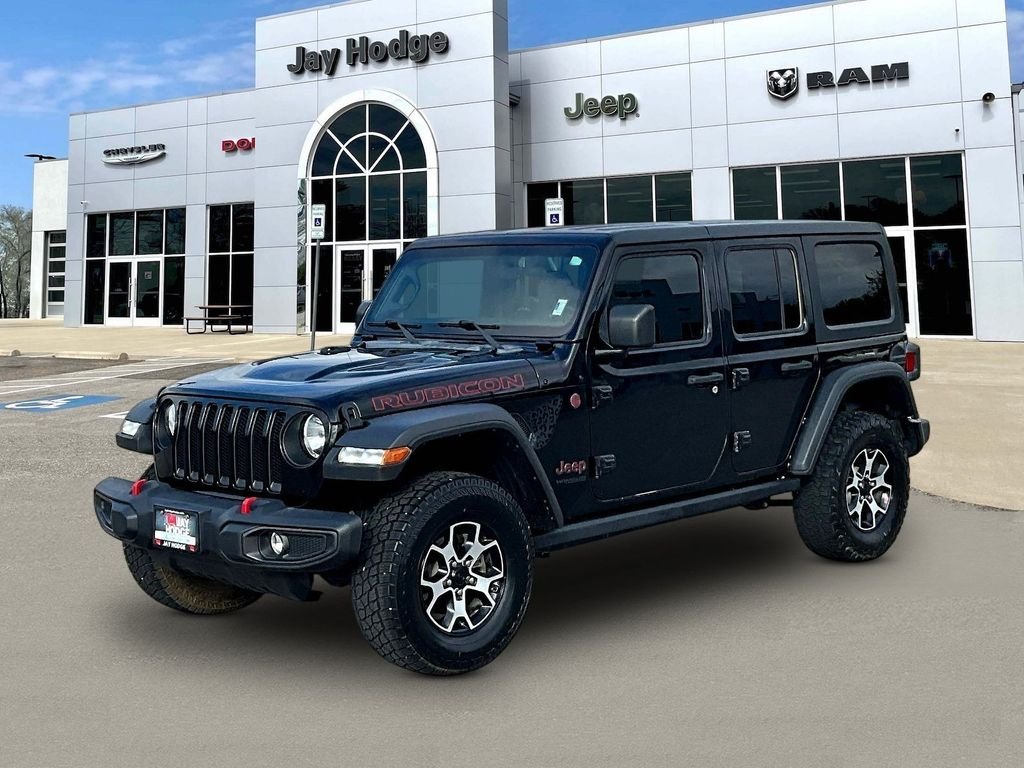 Used 2021 Black Jeep Unlimited Rubicon image 4