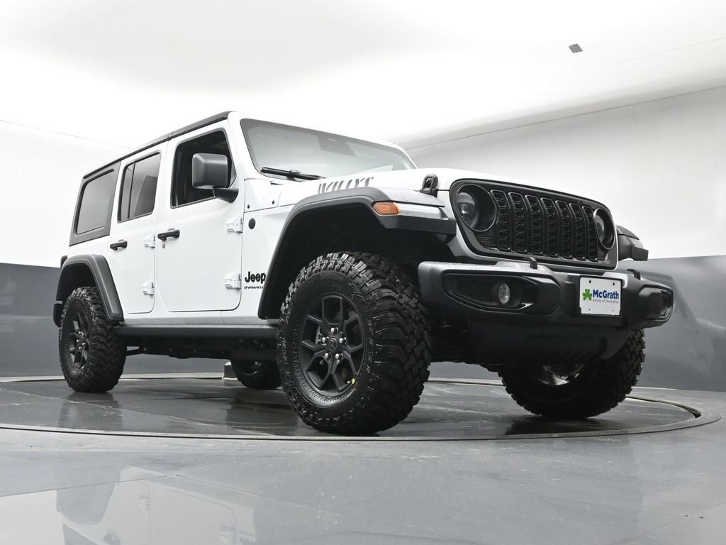 New 2026 Bright White Clear-Coat Exterior Paint Jeep Willys image 24