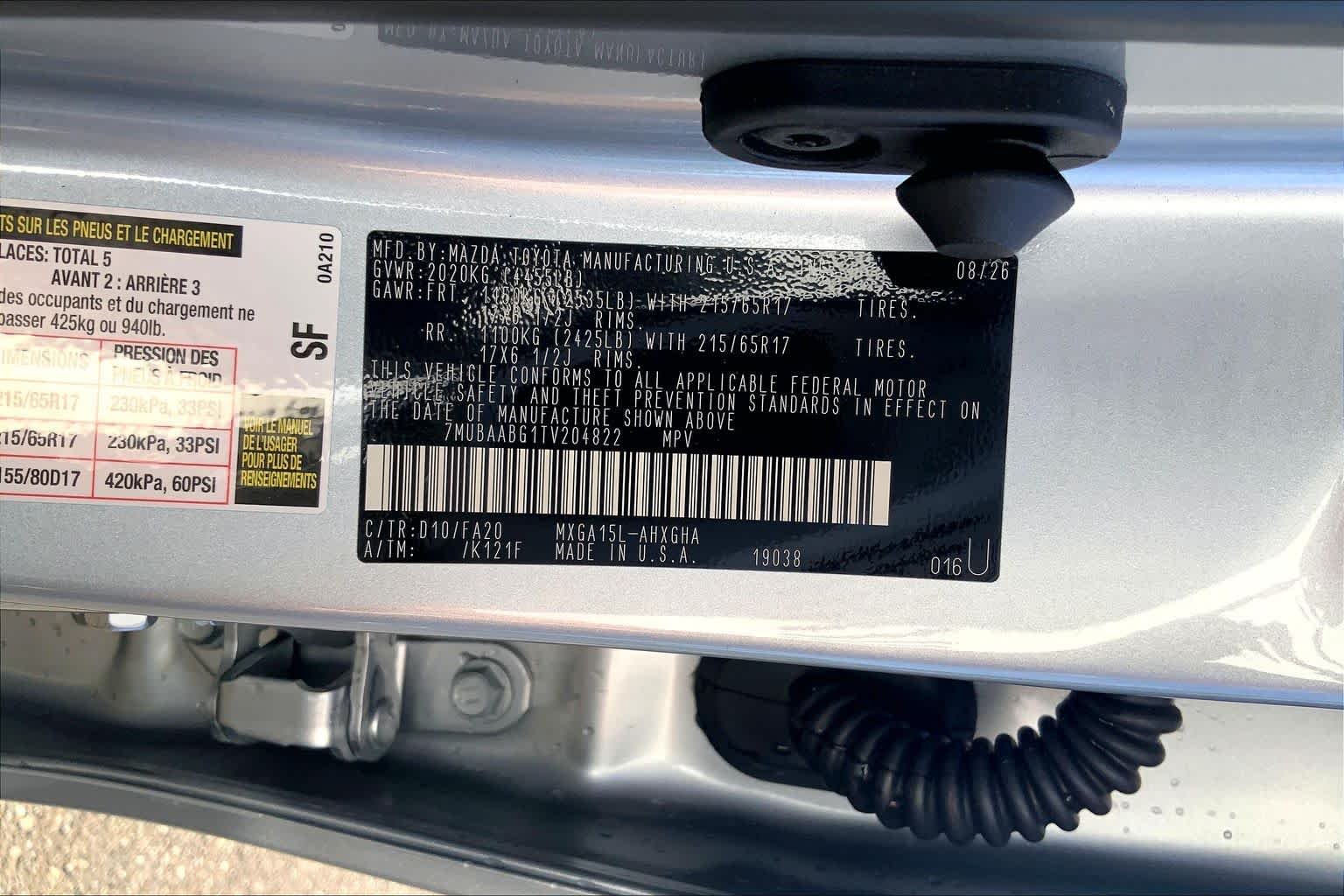 New 2026 Sonic Silver Toyota LE image 21
