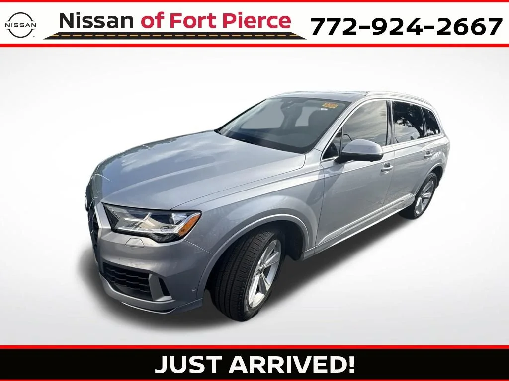 Used 2022 Florett Silver Metallic Audi 55 Premium image 1