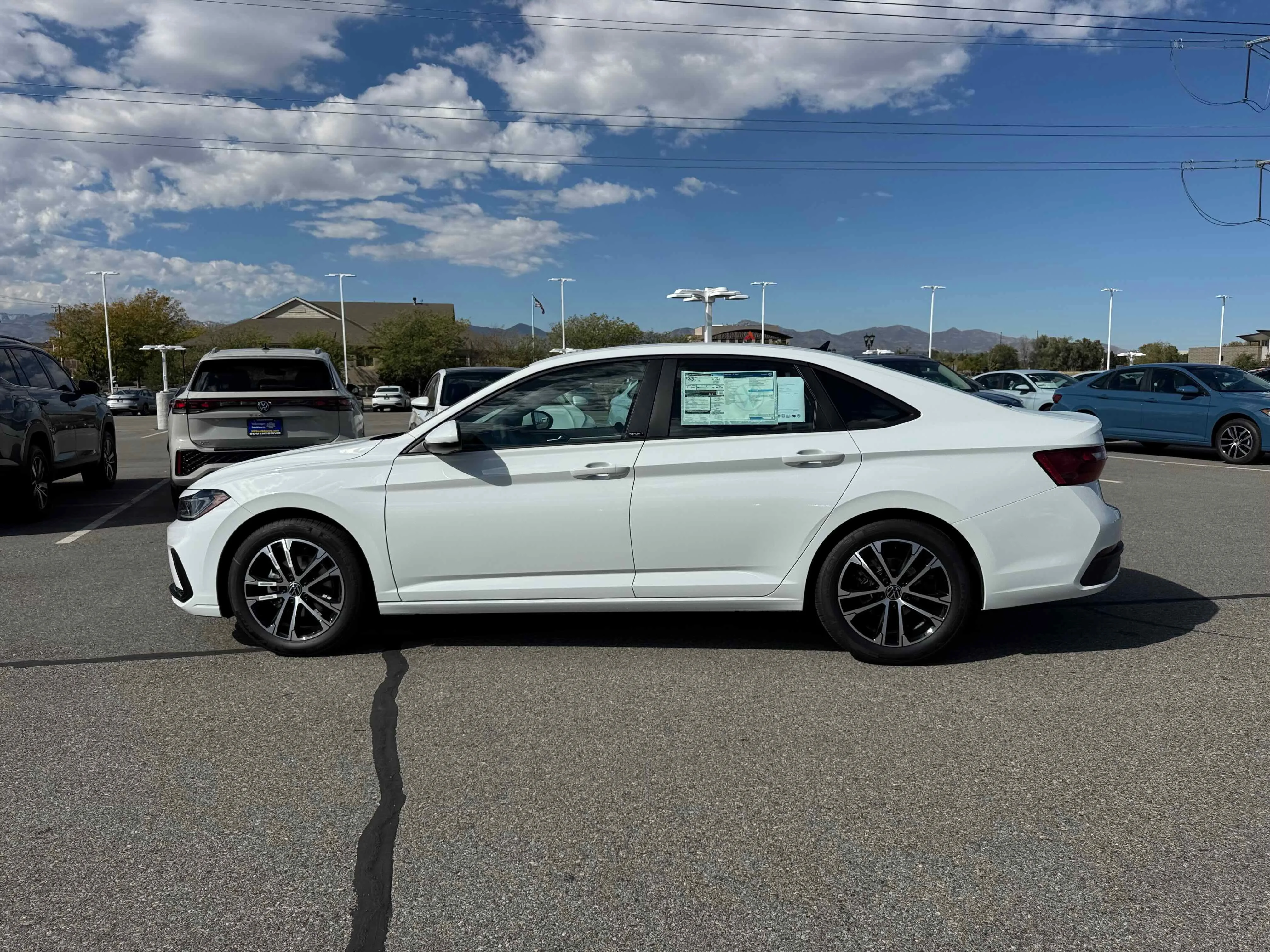 New 2026 Pure White Volkswagen Sport image 2