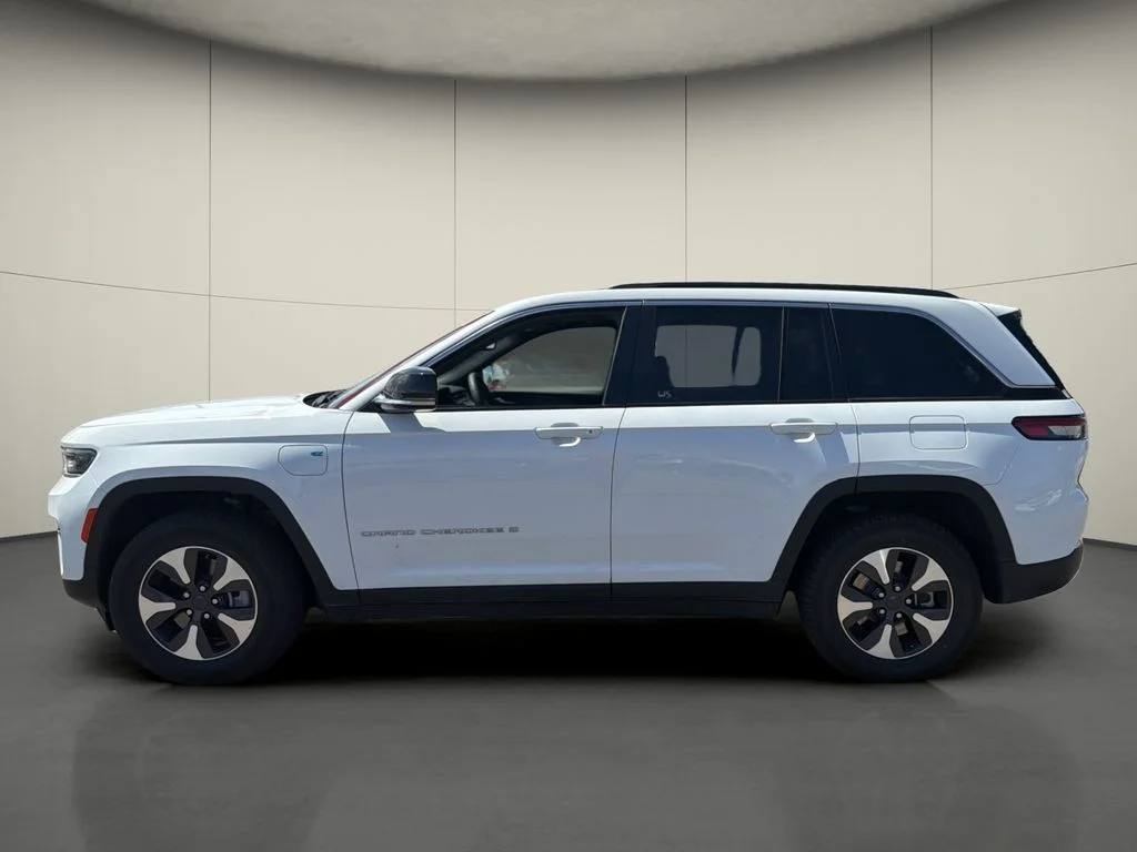 Used 2024 Bright White Clearcoat Jeep 4xe image 4