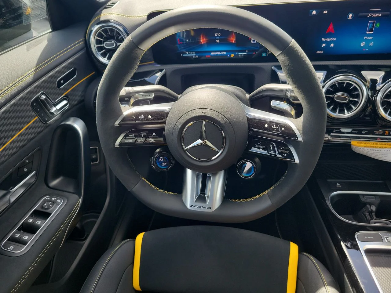 New 2026 MANUFAKTUR Mountain Grey Magno Mercedes-Benz AMG® CLA 45 4MATIC® Coupe image 15