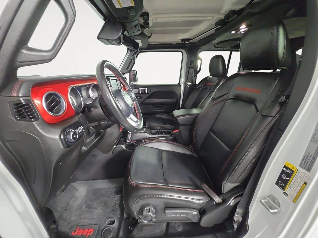 Used 2021 White Jeep Unlimited Rubicon image 10