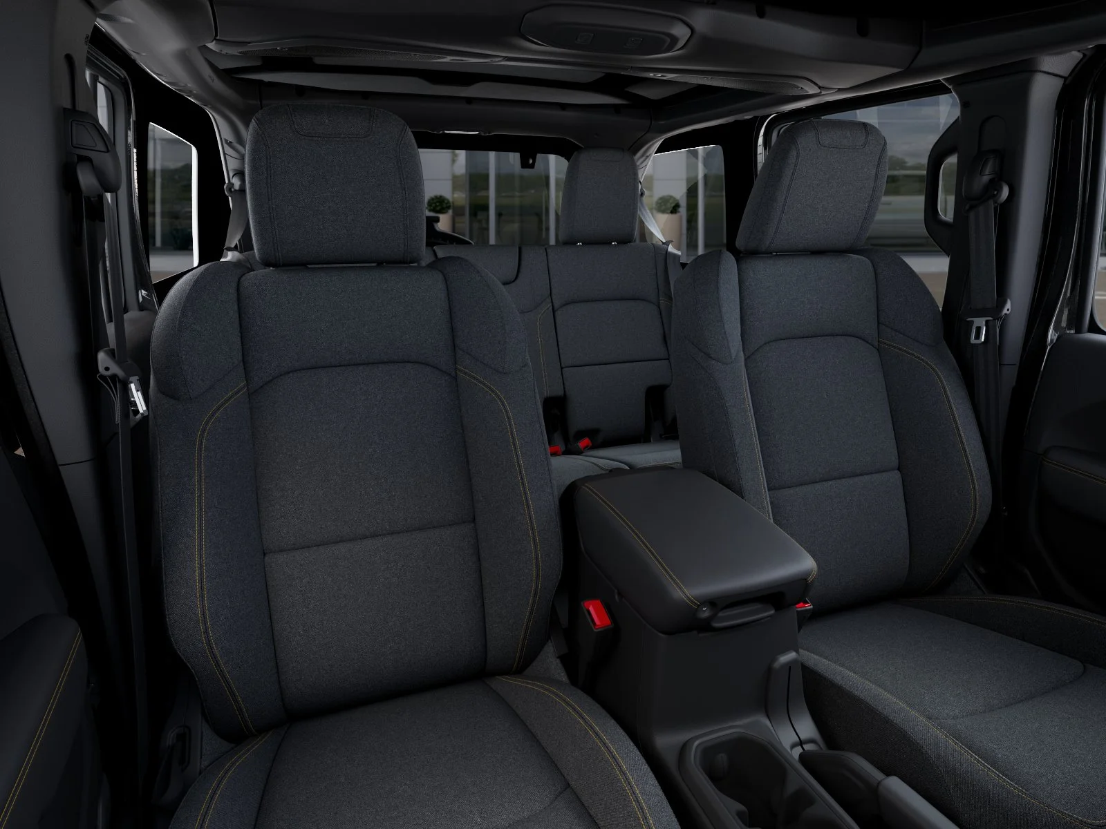 New 2026 Granite Crystal Metallic Clear-Coat Exterior Paint Jeep Sahara image 16