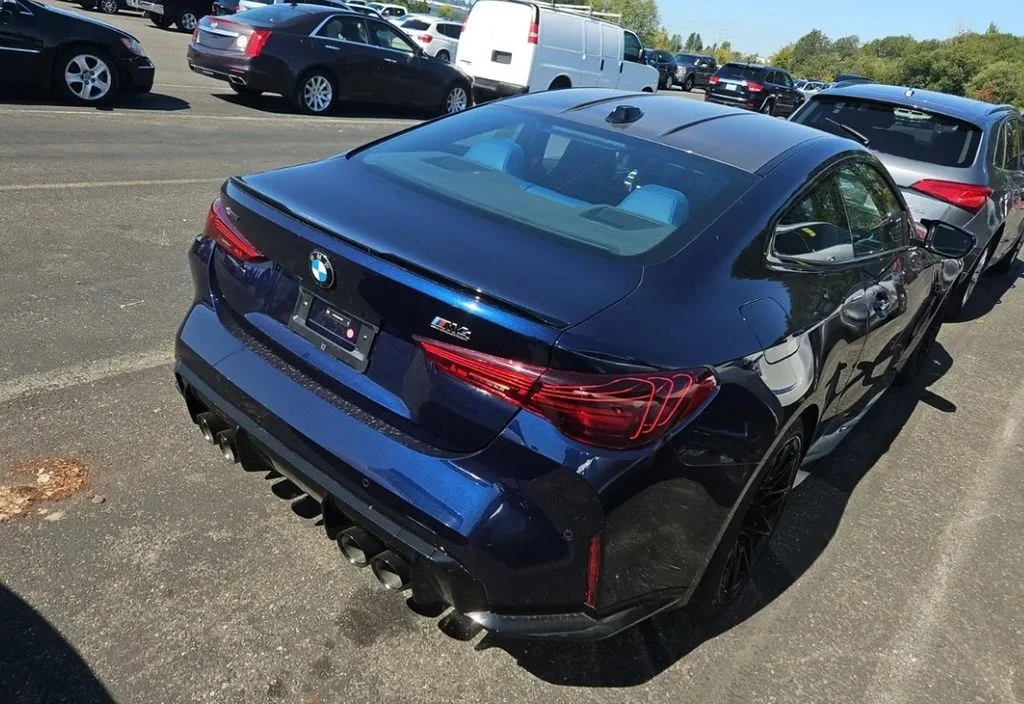 Used 2025 Blue BMW Competition image 2