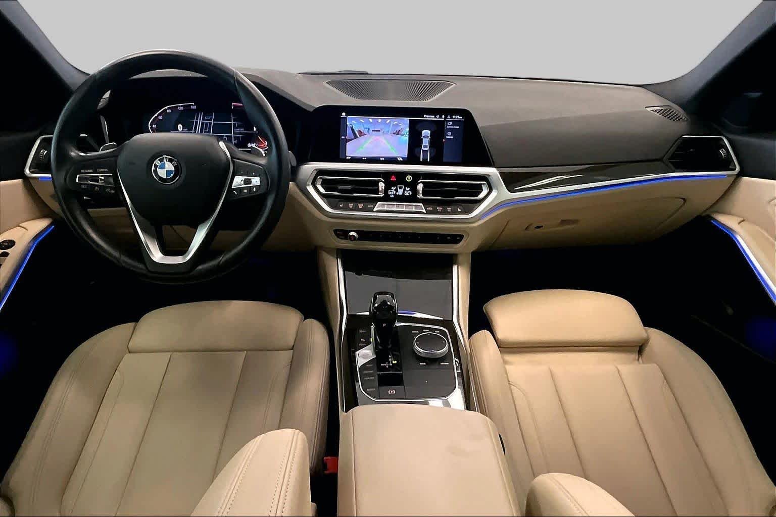 Used 2020 Mediterranean Blue Metallic BMW 330i image 13