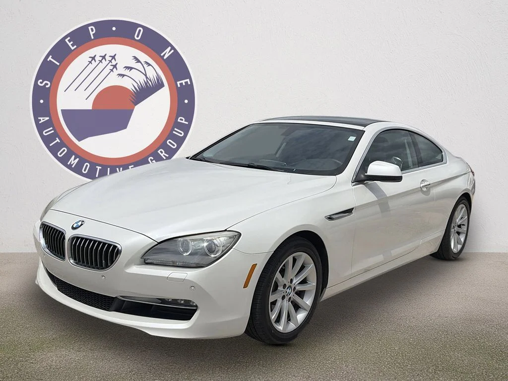 Used 2015 White BMW 640i image 2