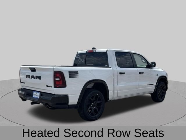 New 2026 Bright White Clear-Coat Exterior Paint RAM Laramie image 8