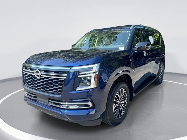 Used 2025 Blue Nissan Platinum image 1