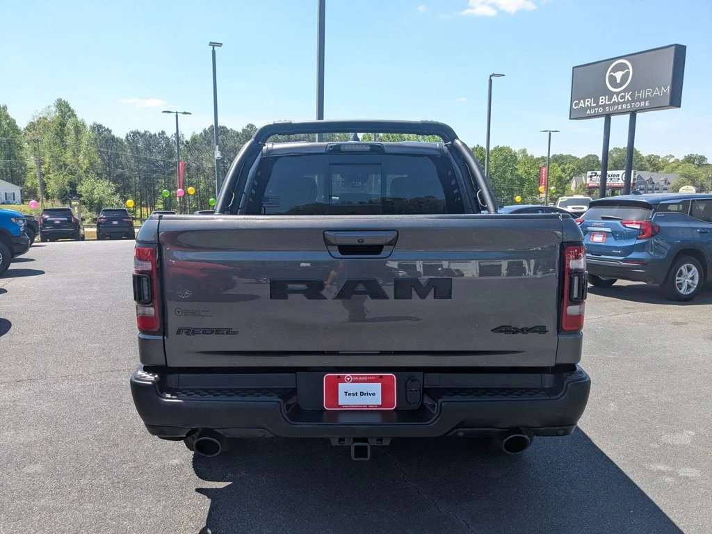 Used 2022 Granite Crystal Metallic Clearcoat Ram Rebel image 6