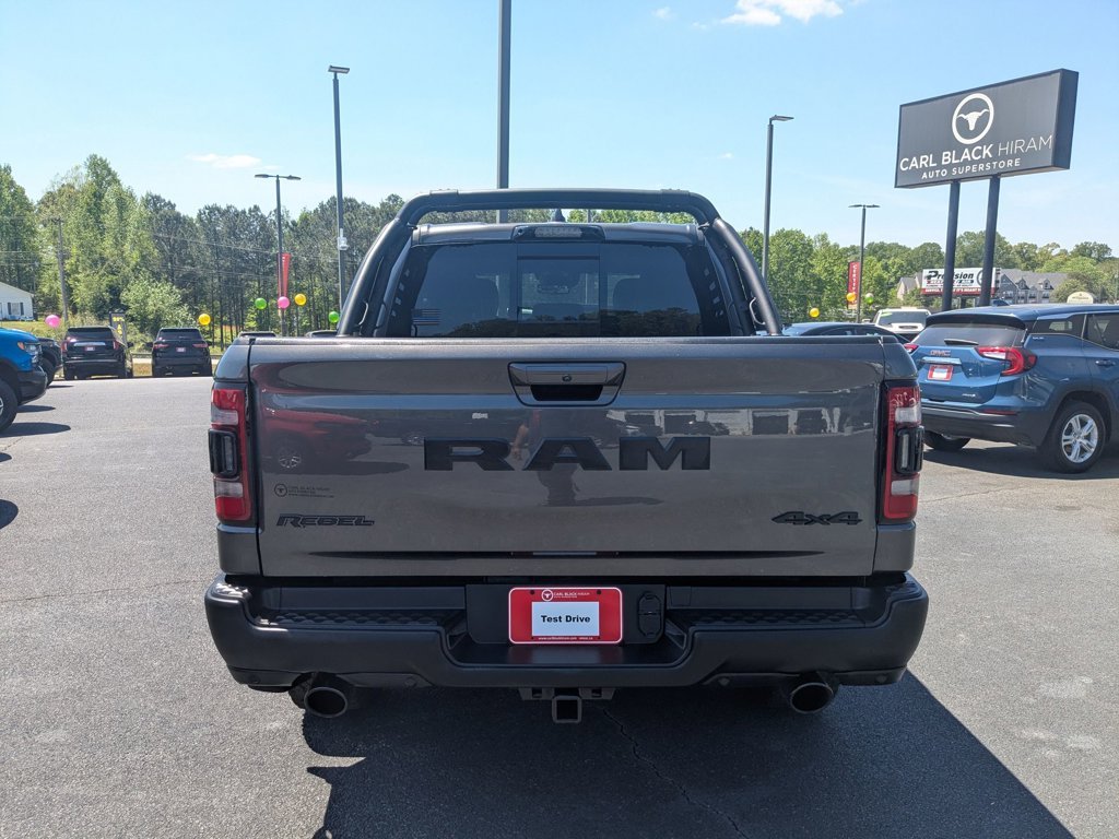 Used 2022 Granite Crystal Metallic Clearcoat Ram Rebel image 6
