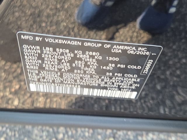 New 2026 Black Volkswagen SE w/Technology image 5