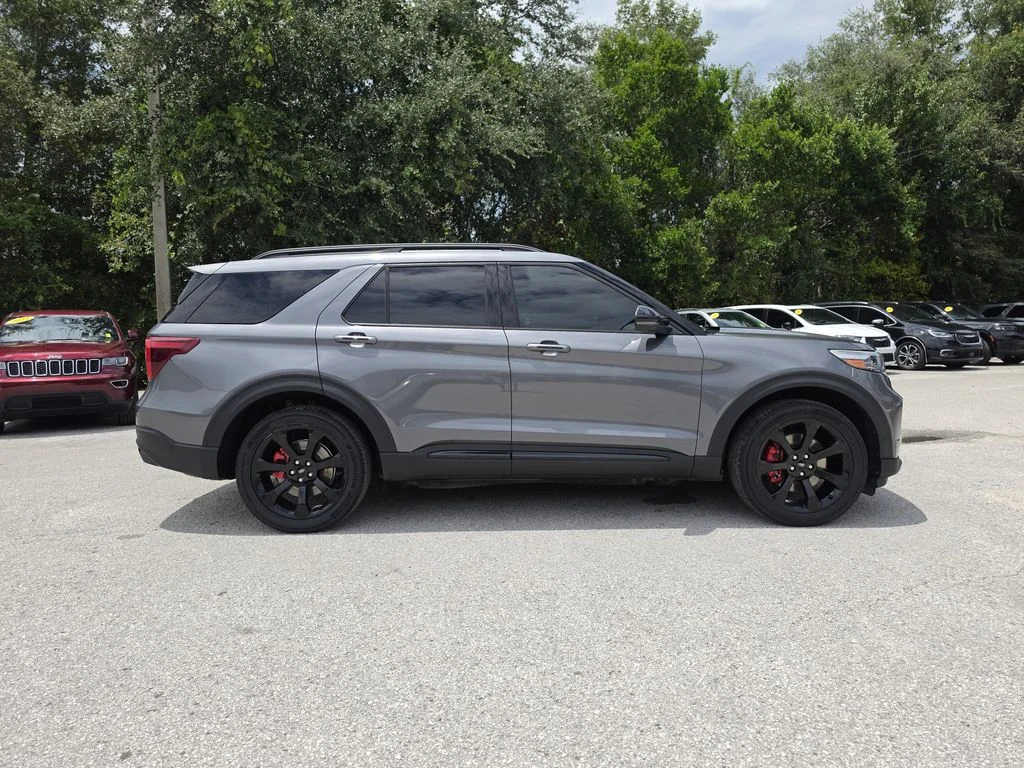 Certified Used 2021 Gray Metallic Ford ST image 3