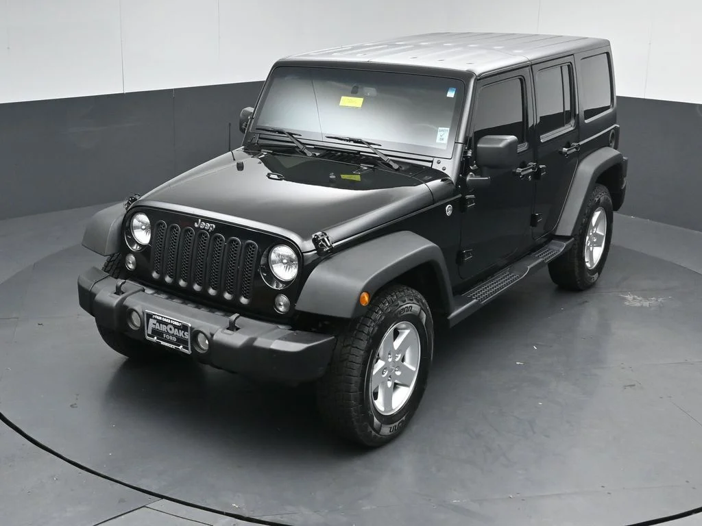 Used 2015 Black Jeep Unlimited Sport image 44
