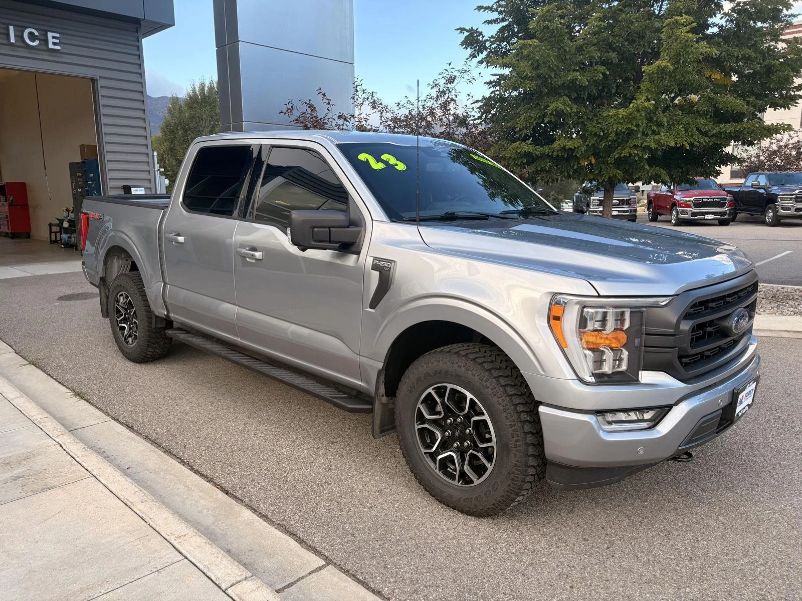 Used 2023 Iconic Silver Ford XLT image 7