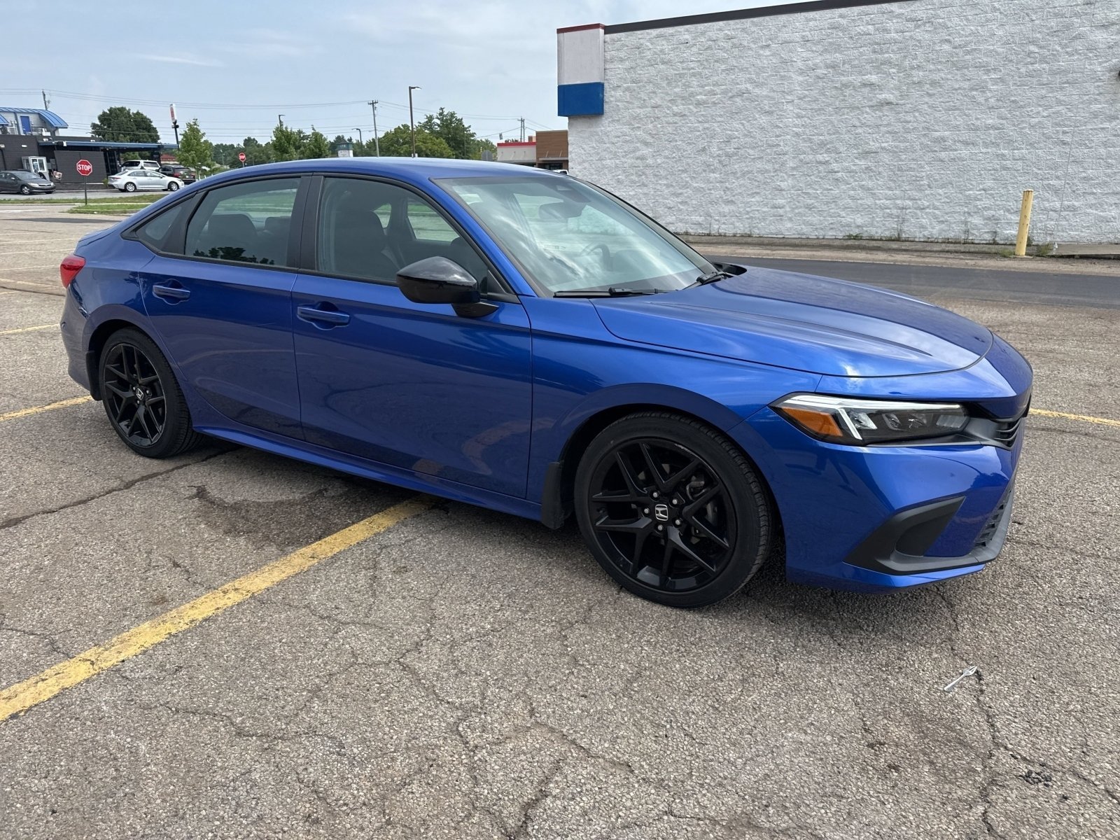 Certified Used 2023 Aegean Blue Metallic Honda Sport image 20